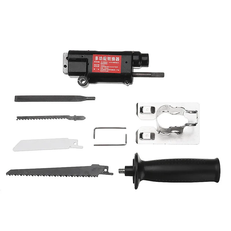 Durable Reciprocating Saw Attachment Change Electric Drill Into Jig Metal File for Wood Cutting | Инструменты