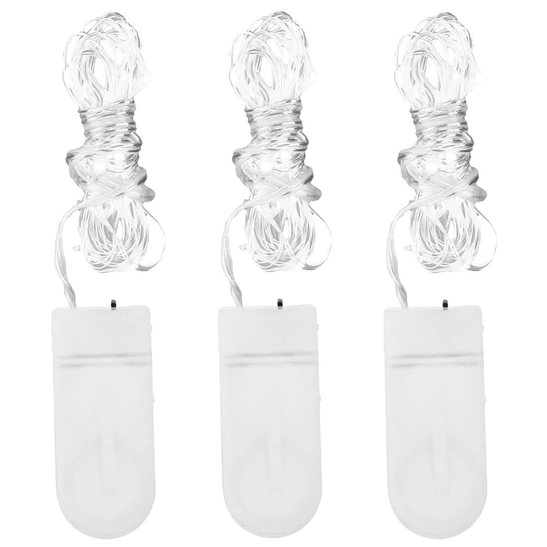Fairy Lights, 3 Sets 20 Micro-LEDs on 2m Silver Copper Wire, Decorative Starry String Lights for Indoor Home Bedroom Party Wed
Fairy Lights, 3 Sets 20 Micro-LEDs on 2m Silver Copper Wire, Decorative Starry String Lights for Indoor Home Bedroom Party Wed