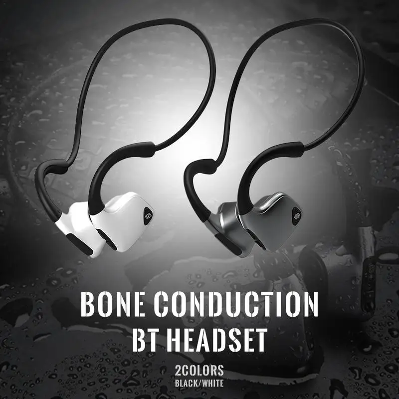 R9 Anti-drop headphones Bluetooth 5.0 Bone Conduction Headsets Wireless Sports earphones Anti-sweat
R9 Anti-drop headphones Bluetooth 5.0 Bone Conduction Headsets Wireless Sports earphones Anti-sweat
