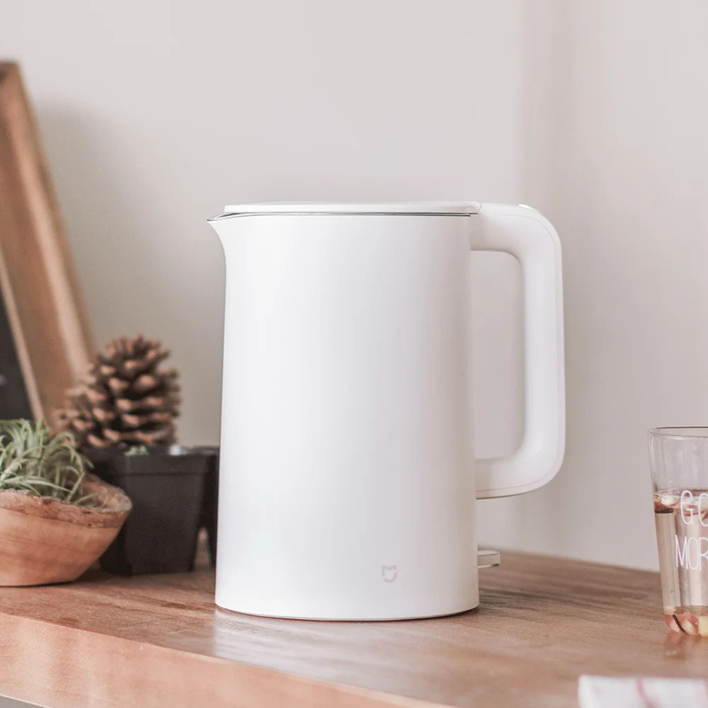 Original Xiaomi 1.5L Electric Water Kettle Auto Power-off Protection 304 Stainless Steel Inner Layer Mi Home | Бытовая техника