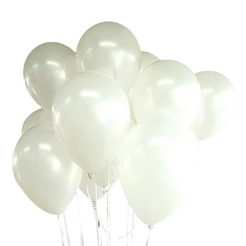 Practical Boutique 100 Balloons Birthday Wedding Party Decoration Club Balloons 25 cm Color: white
Practical Boutique 100 Balloons Birthday Wedding Party Decoration Club Balloons 25 cm Color: white