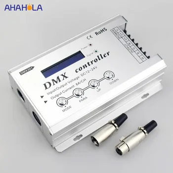 AC 100-240V/DC 12-24V Led Dmx Controller Output 4 channel Dmx Controller 512 for Rgb Rgbw Led Strip Controller
AC 100-240V/DC 12-24V Led Dmx Controller Output 4 channel Dmx Controller 512 for Rgb Rgbw Led Strip Controller
