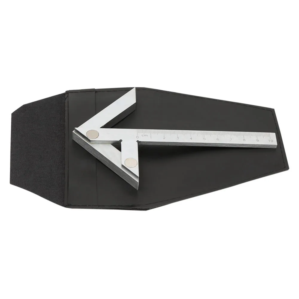 Centering Square 100x70mm Gauging Center Gauge Round Bar Marking Center Finder angle ruler
Centering Square 100x70mm Gauging Center Gauge Round Bar Marking Center Finder angle ruler