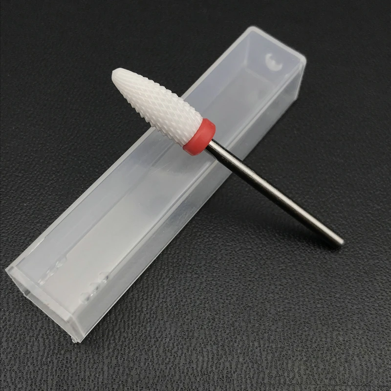 Flame Bit - Fine - White Ceramic Nail Drill Bit Dental ceramic drill for Micro Motor Polisher
Flame Bit - Fine - White Ceramic Nail Drill Bit Dental ceramic drill for Micro Motor Polisher
