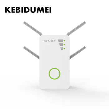 KEBIDUMEI 1200Mbps Wireless Range Extender Wireless-AC Dual Band Repeater/AP Wifi Signal Amplifier With 4 External Antennas
KEBIDUMEI 1200Mbps Wireless Range Extender Wireless-AC Dual Band Repeater/AP Wifi Signal Amplifier With 4 External Antennas