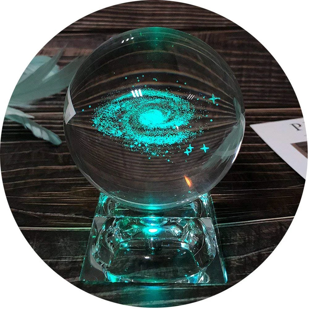 6CM Diameter Globe Galaxy Miniatures Crystal Ball 3D Laser Engraved Quartz Glass Ball Sphere Home Decoration Accessories Gifts
6CM Diameter Globe Galaxy Miniatures Crystal Ball 3D Laser Engraved Quartz Glass Ball Sphere Home Decoration Accessories Gifts