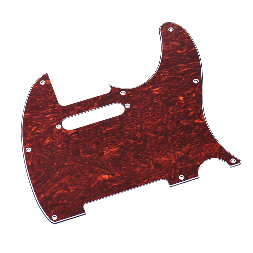 Electric Guitar Pickguard Pick Guard 4Ply for Telecaster Standard Modern Style Electric Guitar Tortoise Shell Red
Electric Guitar Pickguard Pick Guard 4Ply for Telecaster Standard Modern Style Electric Guitar Tortoise Shell Red