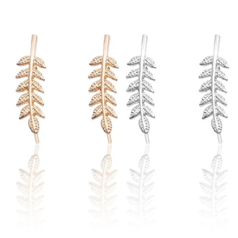 Creative Simple Leaves U-shaped Earrings Girls Jewelry Personality Gold And Silver Trend Wild Plant Metal Leaf Ear Earrings Gift
Creative Simple Leaves U-shaped Earrings Girls Jewelry Personality Gold And Silver Trend Wild Plant Metal Leaf Ear Earrings Gift