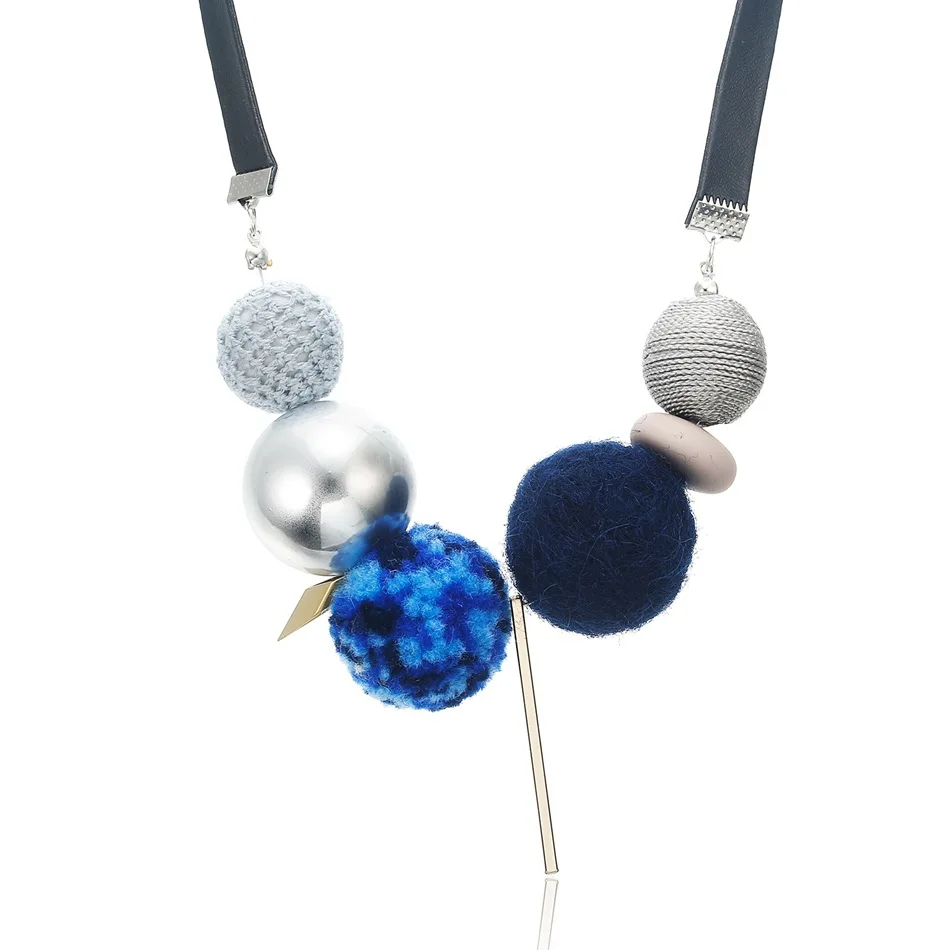 Acrylic Blue Beads Necklace for Women Ball Pendant Necklaces&Pendants Statement Collar Women's Fashion Jewelry for Gifts
Acrylic Blue Beads Necklace for Women Ball Pendant Necklaces&Pendants Statement Collar Women's Fashion Jewelry for Gifts