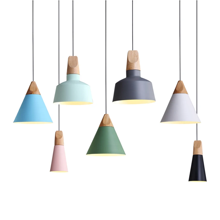 Modern 7 Color Aluminum Lampshade Pendant Lights LED Pendant Lamp Restaurant Coffee Bar Kitchen Fixtures Deco Lighting Luminaire
Modern 7 Color Aluminum Lampshade Pendant Lights LED Pendant Lamp Restaurant Coffee Bar Kitchen Fixtures Deco Lighting Luminaire