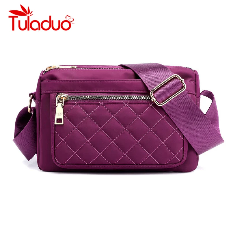 New Zipper Nylon Waterproof Shoulder Crossbody Bags Solid Versatile Fashion Crossbody Women's Messenger Bag Female Handbags
New Zipper Nylon Waterproof Shoulder Crossbody Bags Solid Versatile Fashion Crossbody Women's Messenger Bag Female Handbags
