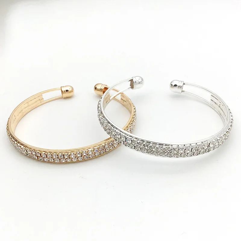Top Quality Fashion Is Full of Drilling Openings Bangles with Crystal Hand Circle Lovers Wedding Gift Gold Stainless Pulseira
Top Quality Fashion Is Full of Drilling Openings Bangles with Crystal Hand Circle Lovers Wedding Gift Gold Stainless Pulseira