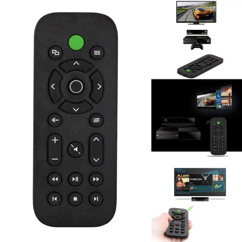 New Wireless Media Remote Control DVD Entertainment Multi-media Multi-function Remote Controller For XBOX ONE Host Video Device
New Wireless Media Remote Control DVD Entertainment Multi-media Multi-function Remote Controller For XBOX ONE Host Video Device