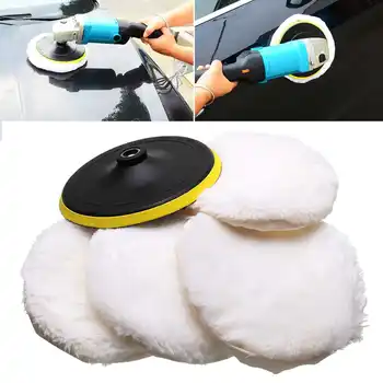 5Pcs Polishing Pad Wheel Soft Wool Ball Bonnet Kit 7" Wheel Pad Abrasive Tool Car Body Polishing Discs
5Pcs Polishing Pad Wheel Soft Wool Ball Bonnet Kit 7" Wheel Pad Abrasive Tool Car Body Polishing Discs