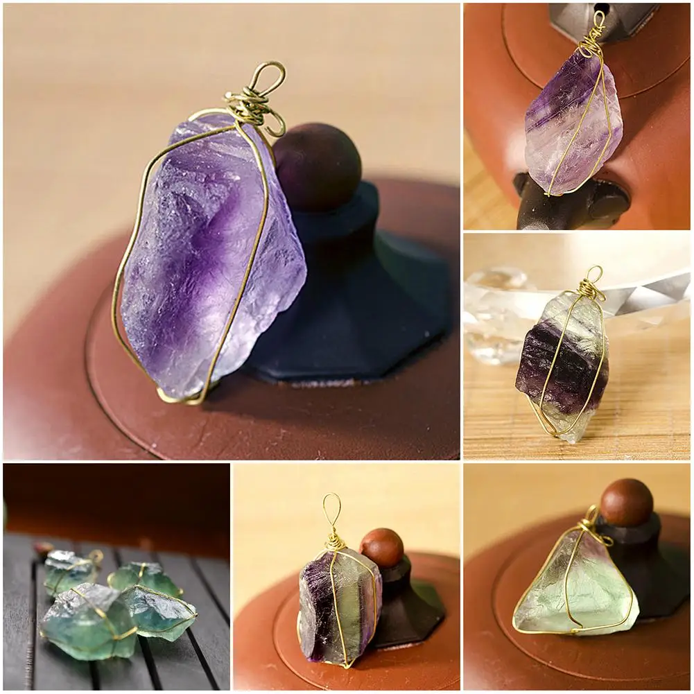 3-3.5CM Pure Natural Quartz Crystal Stone Colorful Green Blue Fluorite Pendant Point Healing Hexagonal Wand Treatment Stone
3-3.5CM Pure Natural Quartz Crystal Stone Colorful Green Blue Fluorite Pendant Point Healing Hexagonal Wand Treatment Stone