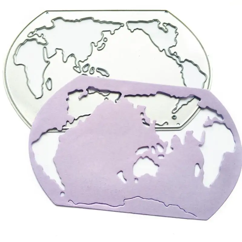 World Map Carbon Steel Cut Die Embossing Cutting Dies Scrapbooking Decorative Paper Cards Template DIY Puzzle Metal Handicrafts
World Map Carbon Steel Cut Die Embossing Cutting Dies Scrapbooking Decorative Paper Cards Template DIY Puzzle Metal Handicrafts