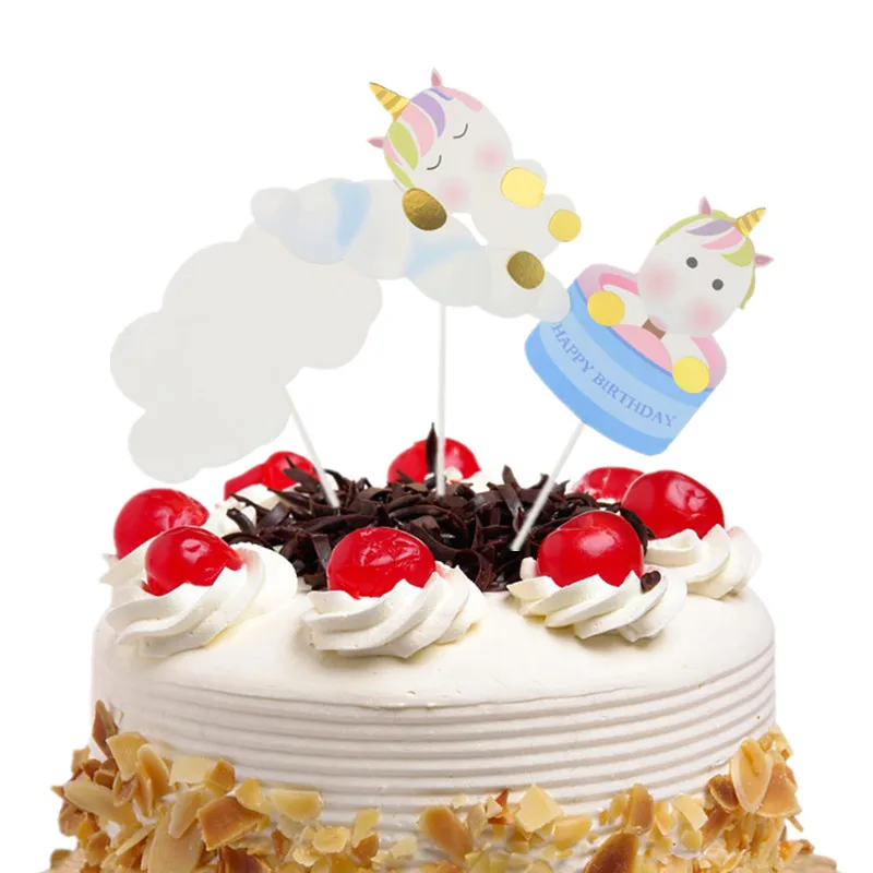 3pcs/set Unicorn Cake Toppers Flags Cupcake Cake Topper Kids Baby Birthday Wedding Bridal Cake Wrapper Party Baking DIY Decor
3pcs/set Unicorn Cake Toppers Flags Cupcake Cake Topper Kids Baby Birthday Wedding Bridal Cake Wrapper Party Baking DIY Decor
