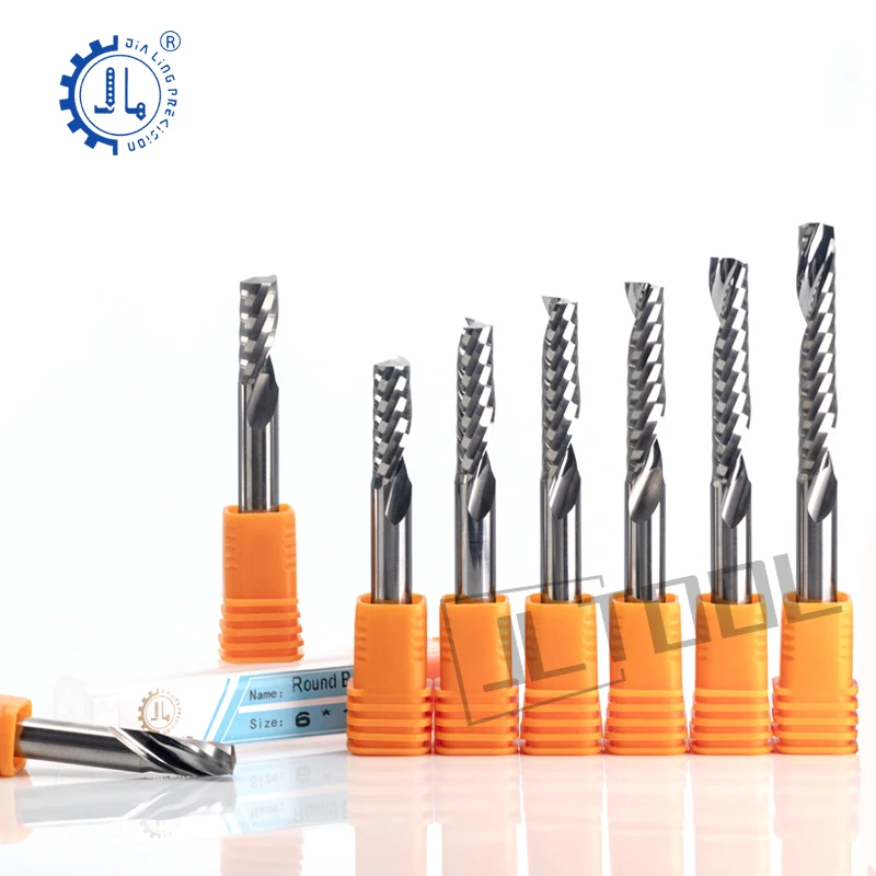 JIALING 1pc 3.175mm One flute carbide end mill One Flute Spiral Bits and CNC Machine Cutting Tools Carbide Milling cutter
JIALING 1pc 3.175mm One flute carbide end mill One Flute Spiral Bits and CNC Machine Cutting Tools Carbide Milling cutter
