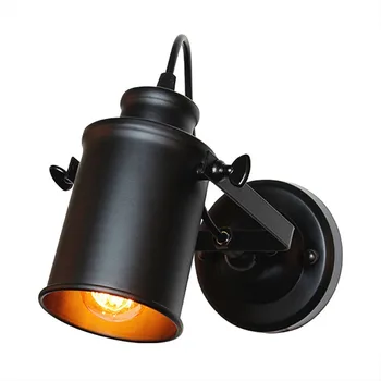 Vintage Wall Lamp American Retro Country Loft Style LED Lamps Industrial Black Iron Wall Light For Bar Cafe Home Lighting
Vintage Wall Lamp American Retro Country Loft Style LED Lamps Industrial Black Iron Wall Light For Bar Cafe Home Lighting