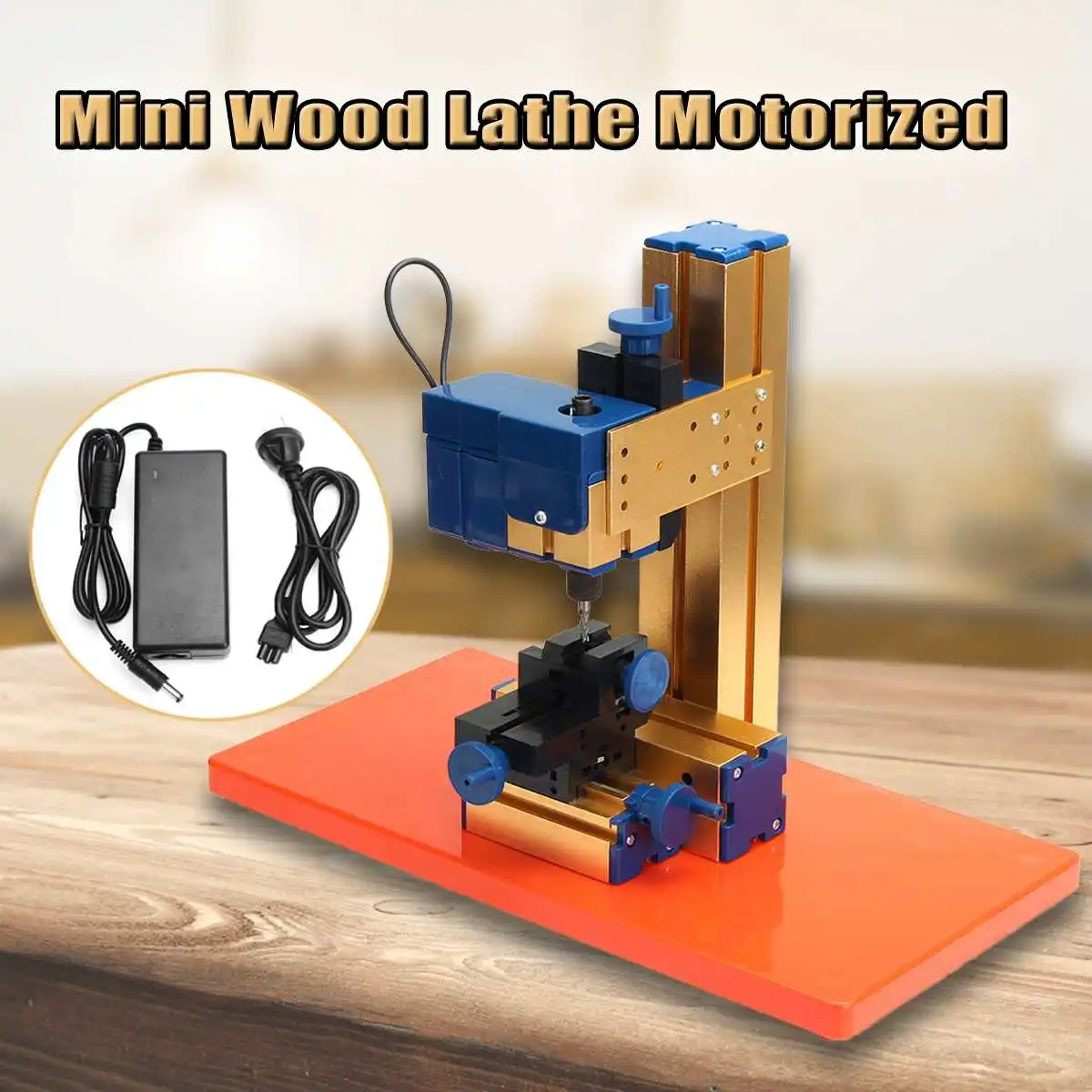 DC 12V 24W Mini Wood Lathe Motorized Woodworking Milling Machine Hobby DIY Woodworking Tool
DC 12V 24W Mini Wood Lathe Motorized Woodworking Milling Machine Hobby DIY Woodworking Tool
