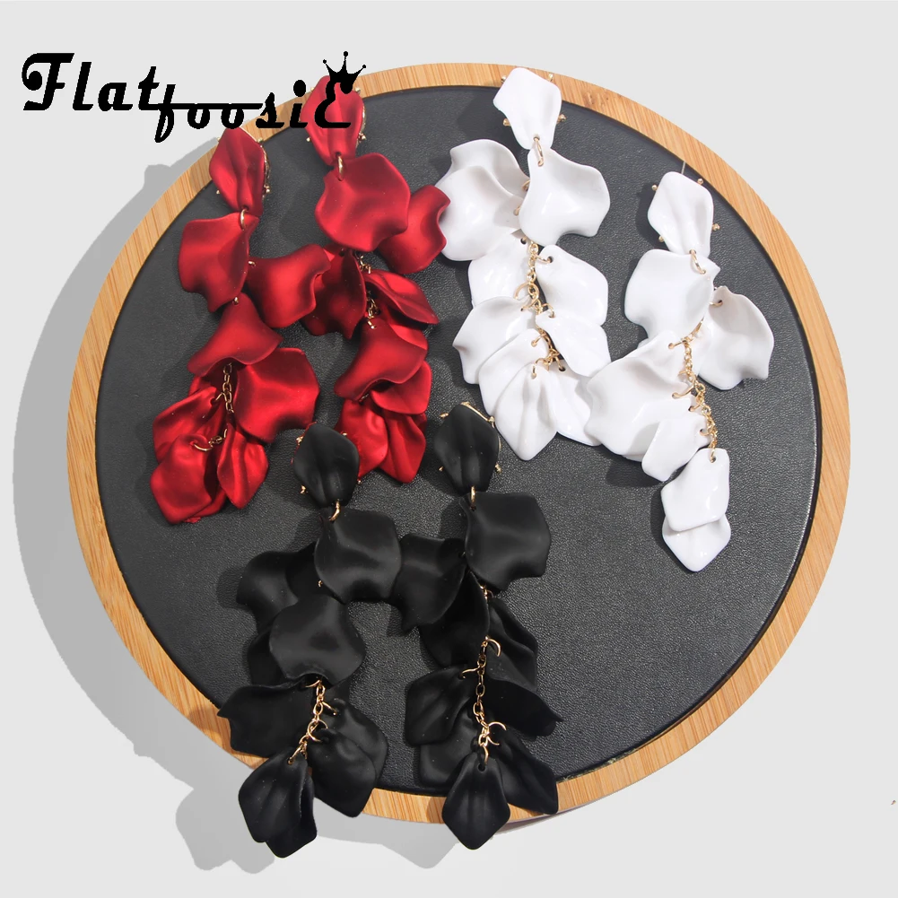 Flatfoosie Brand Acrylic Long Dangle Earrings For Women Fashion Simple Resin Drop Earring Female Bohemian 2019 New Party Jewelry
Flatfoosie Brand Acrylic Long Dangle Earrings For Women Fashion Simple Resin Drop Earring Female Bohemian 2019 New Party Jewelry
