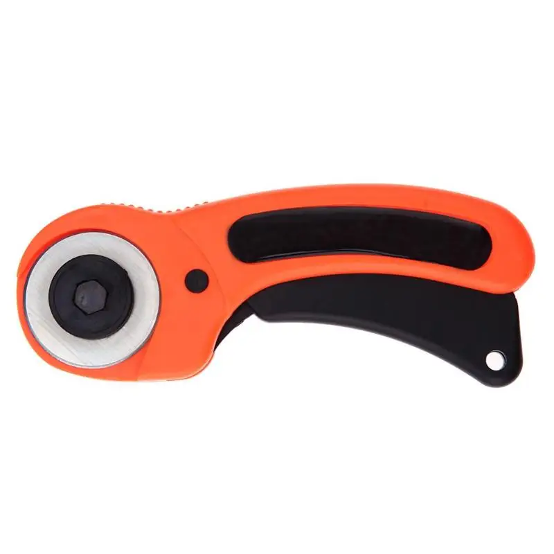 45MM Manual Rotary Cutter DIY Cloth Paper Leather Sewing Quilting Cloth Fabric Cutting Craft Tool Circular Rotary Blade Cutter
45MM Manual Rotary Cutter DIY Cloth Paper Leather Sewing Quilting Cloth Fabric Cutting Craft Tool Circular Rotary Blade Cutter