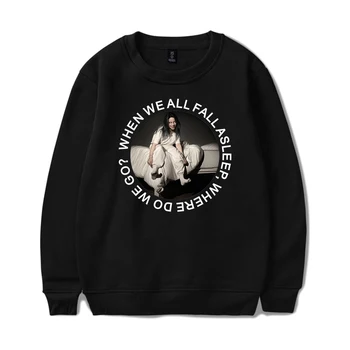 Billie Eilish Women and Men Spring Clothes 2019 New Hot Sale Capless Long Sleeves Hoodies Print Kpops Sweatshirt Fashion 4XL
Billie Eilish Women and Men Spring Clothes 2019 New Hot Sale Capless Long Sleeves Hoodies Print Kpops Sweatshirt Fashion 4XL
