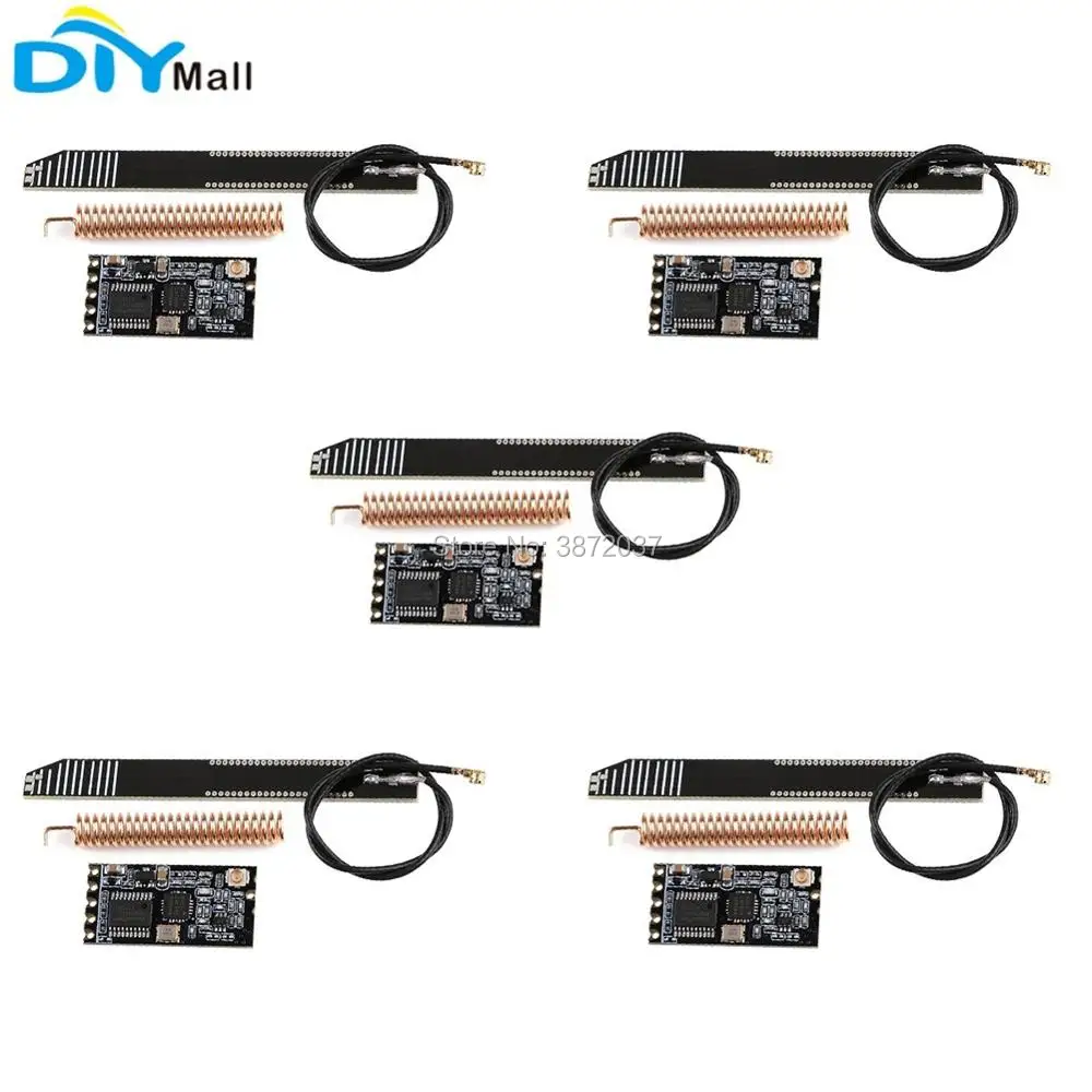 5pcs/lot GT-38 Wireless Transceiver Module 433MHz SI4438/4463 built-in MCU Serial UART Interface 1200M Long Distance
5pcs/lot GT-38 Wireless Transceiver Module 433MHz SI4438/4463 built-in MCU Serial UART Interface 1200M Long Distance