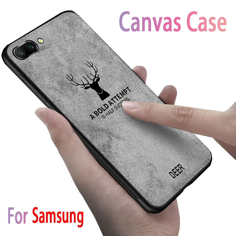 Case For Samsung J6 2018 Canvas Cloth Texture Case For Samsung Galaxy J4 2018 J7 J5 2017 J3 Pro Soft TPU Edge Deer Embossed Film
Case For Samsung J6 2018 Canvas Cloth Texture Case For Samsung Galaxy J4 2018 J7 J5 2017 J3 Pro Soft TPU Edge Deer Embossed Film