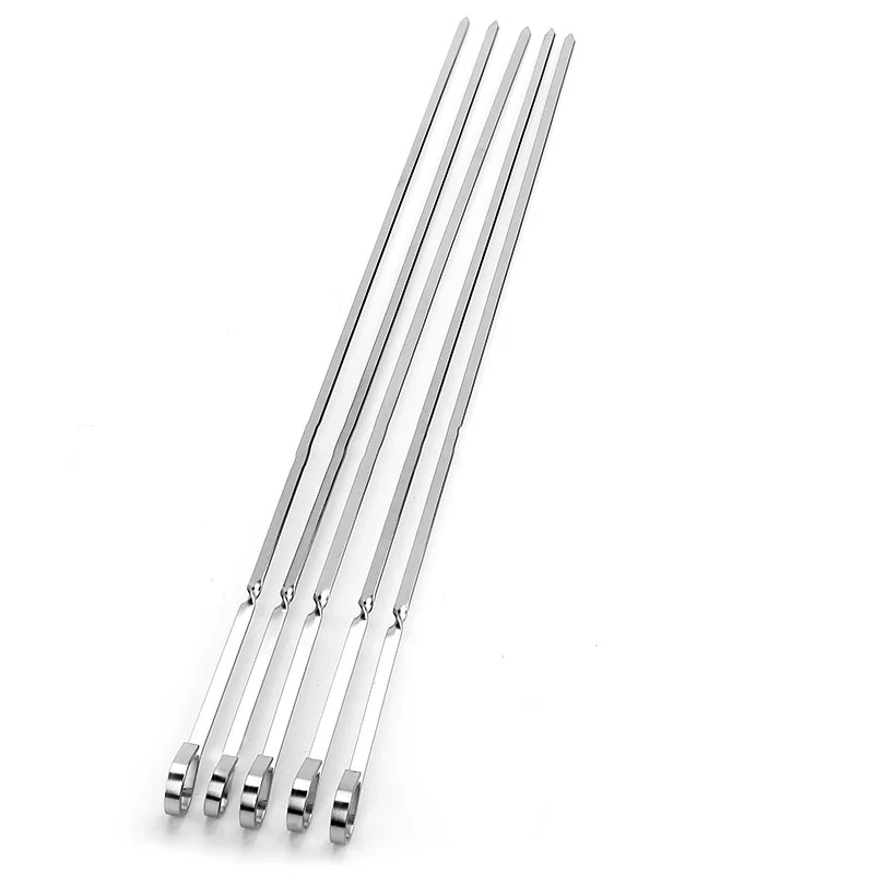 10Pcs Long Metal BBQ Stick Stainless Steel Barbecue Kebab Food Meat Grill Sticks Skewers Cooking Hand Tool
10Pcs Long Metal BBQ Stick Stainless Steel Barbecue Kebab Food Meat Grill Sticks Skewers Cooking Hand Tool