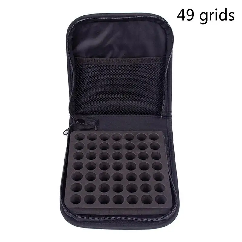 49 Grids Essential Oil Storage Bag For 2ML Makeup Container Portable Travel Organizer Shockproof Storage Bag With Zippers
49 Grids Essential Oil Storage Bag For 2ML Makeup Container Portable Travel Organizer Shockproof Storage Bag With Zippers