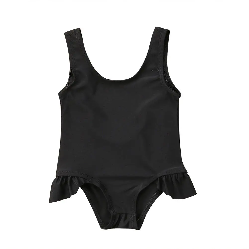 2019 Summer Lovely Newborn Baby Girls V-Back Black Suits Swimsuit Swimwear Swimming Kids Lovely Beach One-piece Bikini Costume
2019 Summer Lovely Newborn Baby Girls V-Back Black Suits Swimsuit Swimwear Swimming Kids Lovely Beach One-piece Bikini Costume