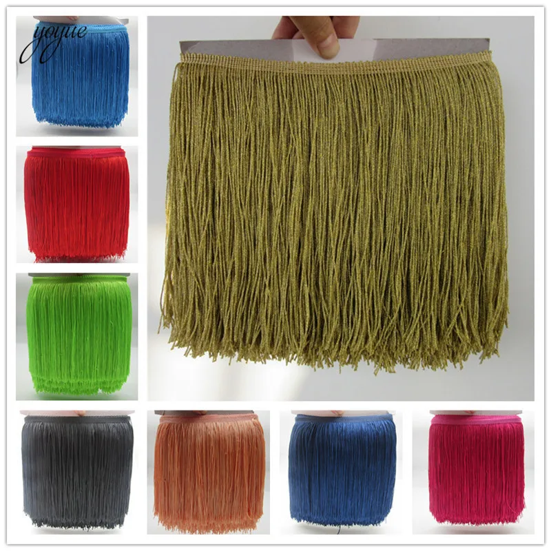 YOYUE 10meter/lot 20cm Wide Lace Fringe Trim Tassel Fringe Trimming For DIY Latin Dress Stage Clothes Accessories Lace Ribbon
YOYUE 10meter/lot 20cm Wide Lace Fringe Trim Tassel Fringe Trimming For DIY Latin Dress Stage Clothes Accessories Lace Ribbon