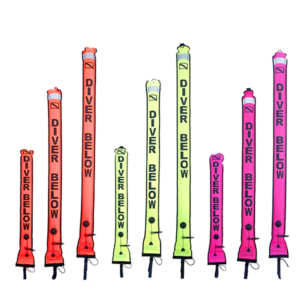 1.2M 1.5M 1.8M Visible Inflatable Signal Tube Scuba Diving Surface Signal Marker Buoy Signal Marker Diving Scuba Accessory
1.2M 1.5M 1.8M Visible Inflatable Signal Tube Scuba Diving Surface Signal Marker Buoy Signal Marker Diving Scuba Accessory