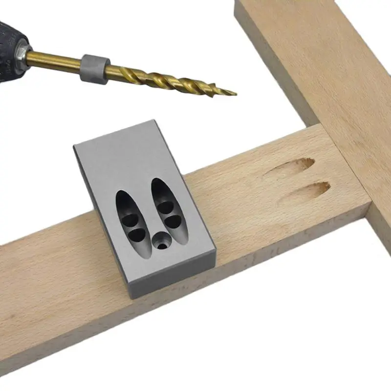 9.5MM Inclined Hole Locator Woodworking Punching Device Electric Drill Positioning Drilling Aid Kit DIY Woodworking Assembling
9.5MM Inclined Hole Locator Woodworking Punching Device Electric Drill Positioning Drilling Aid Kit DIY Woodworking Assembling