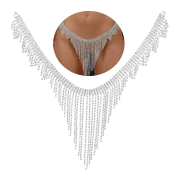 2019 New Fashion Jewelry Waist Chain Crystal Rhinestone Decor Sexy Belly Chain Tassel Body Chain Accessories for Summer Beach
2019 New Fashion Jewelry Waist Chain Crystal Rhinestone Decor Sexy Belly Chain Tassel Body Chain Accessories for Summer Beach