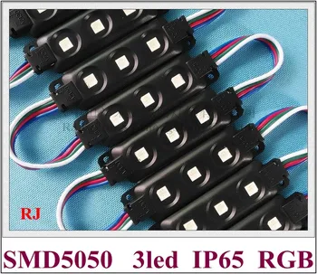 LED module light classical injection waterproof RGB LED module for sign SMD 5050 DC12V 0.72W 3 led 68mm*20mm*5mm black style
LED module light classical injection waterproof RGB LED module for sign SMD 5050 DC12V 0.72W 3 led 68mm*20mm*5mm black style