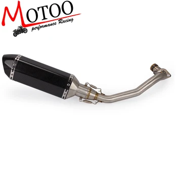 Motorcycle Full Exhaust System Front Pipe Link Muffler Slip On For YAMAHA BWS 125 150 X BWS125
Motorcycle Full Exhaust System Front Pipe Link Muffler Slip On For YAMAHA BWS 125 150 X BWS125