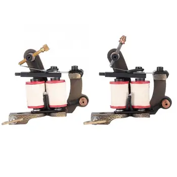 2pcs Brass Coils Tattoo Machine Cutting Shader Liner Machine Tattoo Coil Machine Set Permanent Make Up Machine
2pcs Brass Coils Tattoo Machine Cutting Shader Liner Machine Tattoo Coil Machine Set Permanent Make Up Machine