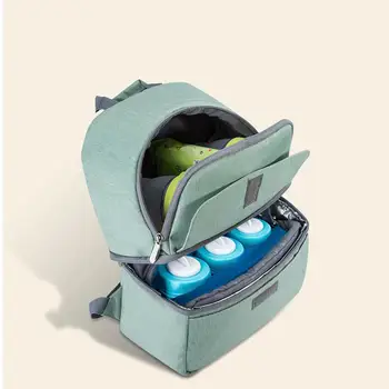 Breast Milk Storage for Baby Food Multifunction Insulated Cooler Bag Fresh-keeping Waterproof Large Diaper Bag
Breast Milk Storage for Baby Food Multifunction Insulated Cooler Bag Fresh-keeping Waterproof Large Diaper Bag