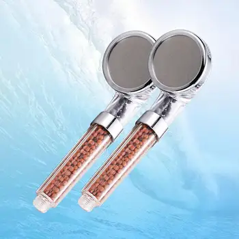 Shower Bath Head High Pressure Stone Stream Handheld Shower Head With Negative Ion Activated Ceramic Balls
Shower Bath Head High Pressure Stone Stream Handheld Shower Head With Negative Ion Activated Ceramic Balls