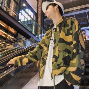 2019 Spring And Summer New Chinese Style Quality Comfortable Cotton Tide Male Harajuku Loose Casual Camouflage Large Size Jacket
2019 Spring And Summer New Chinese Style Quality Comfortable Cotton Tide Male Harajuku Loose Casual Camouflage Large Size Jacket