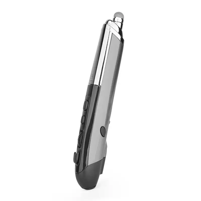 PR-08 Wireless Mouse 2.4GHz PPT Flip Pen Web Browsing PPT Pointer 1600DPI 6 Keys Press Pen Mouse for Laptop Tablet PPT
PR-08 Wireless Mouse 2.4GHz PPT Flip Pen Web Browsing PPT Pointer 1600DPI 6 Keys Press Pen Mouse for Laptop Tablet PPT