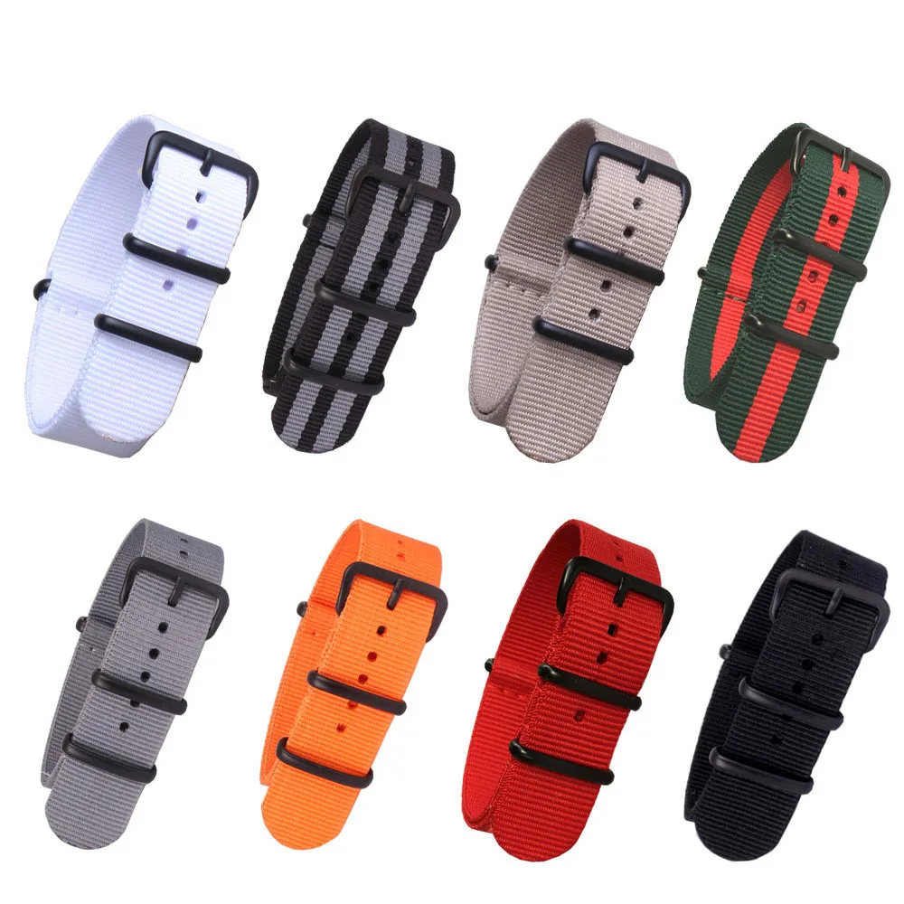 NEW NATO Strap 16mm 18mm 20mm 22mm Premium Nylon Watch Wristband with Stainless Steel Matte Black Buckle Watch Replacement Strap
NEW NATO Strap 16mm 18mm 20mm 22mm Premium Nylon Watch Wristband with Stainless Steel Matte Black Buckle Watch Replacement Strap