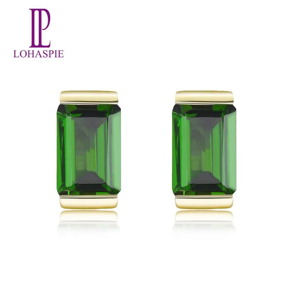 LP 100% Natural 9K Yellow Gold Russia Chrome Diopside Earrings for Women Engagement Earrings Fine Jewelry Valentine's Gift
LP 100% Natural 9K Yellow Gold Russia Chrome Diopside Earrings for Women Engagement Earrings Fine Jewelry Valentine's Gift