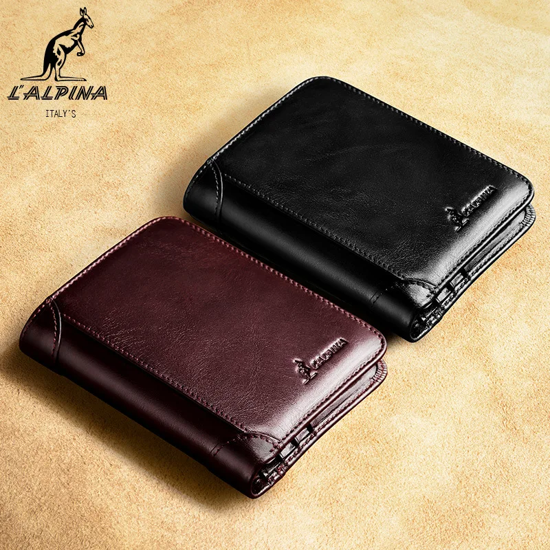 Mens New Pattern Genuine Real Leather Waterproof Leisure Business Fashion Large Capacity Wallet Interior Slot Pocket Card Holder
Mens New Pattern Genuine Real Leather Waterproof Leisure Business Fashion Large Capacity Wallet Interior Slot Pocket Card Holder