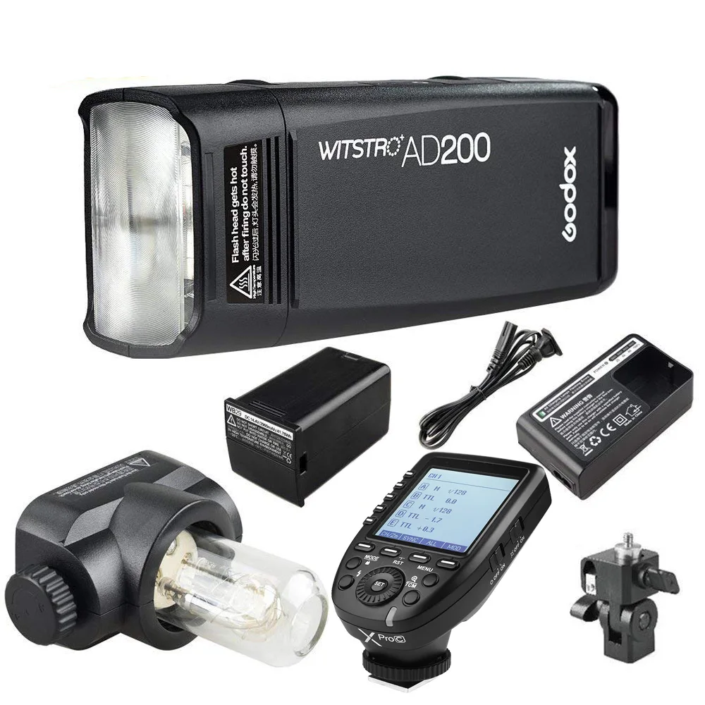Godox AD200 TTL 2.4G HSS 1/8000s Pocket Flash Light Double Head Li-ion Battery Xpro-C/F/N/O/P/S For Nikon Sony Pentax Fuji Canon
Godox AD200 TTL 2.4G HSS 1/8000s Pocket Flash Light Double Head Li-ion Battery Xpro-C/F/N/O/P/S For Nikon Sony Pentax Fuji Canon