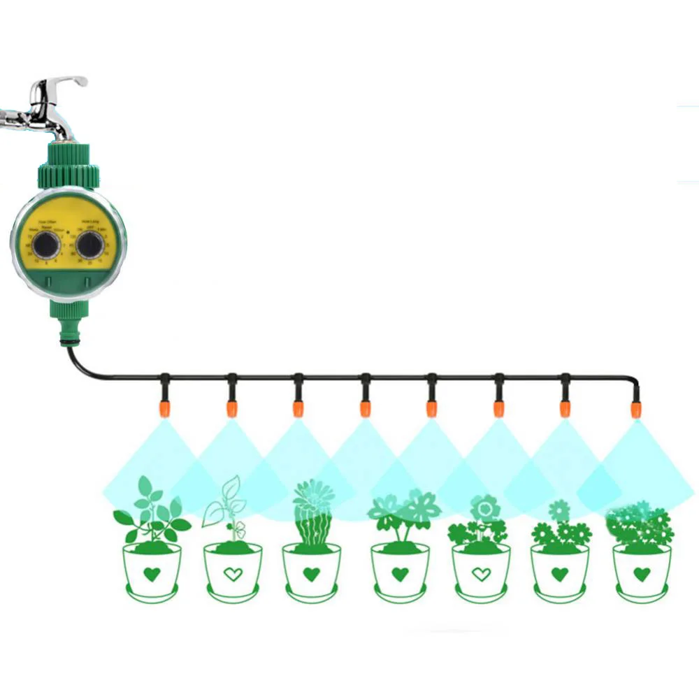 New Automatic Electronic Water Timer Garden Irrigation Solenoid Valve Controller LCD Digital Watertimer Garden Watering System
New Automatic Electronic Water Timer Garden Irrigation Solenoid Valve Controller LCD Digital Watertimer Garden Watering System