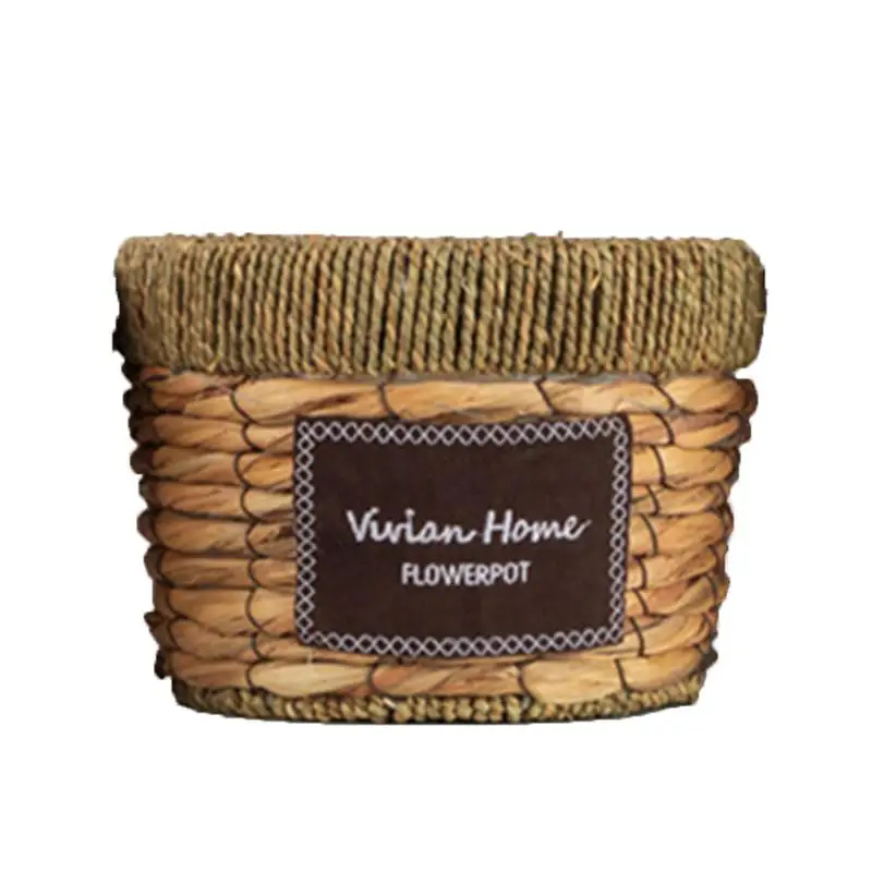 1pc Fleshy Flowerpots Root Control Woven Wicker Pots Planters for Seedling Nursery Cactus Succulent
1pc Fleshy Flowerpots Root Control Woven Wicker Pots Planters for Seedling Nursery Cactus Succulent
