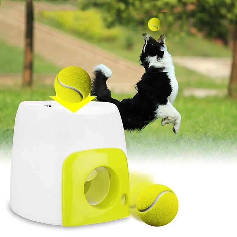 Automatic Interactive Ball Tennis Launcher Dog Pet Toys Automatic Throwing Mmachine Pet Ball Throw Device Emission With Ball
Automatic Interactive Ball Tennis Launcher Dog Pet Toys Automatic Throwing Mmachine Pet Ball Throw Device Emission With Ball